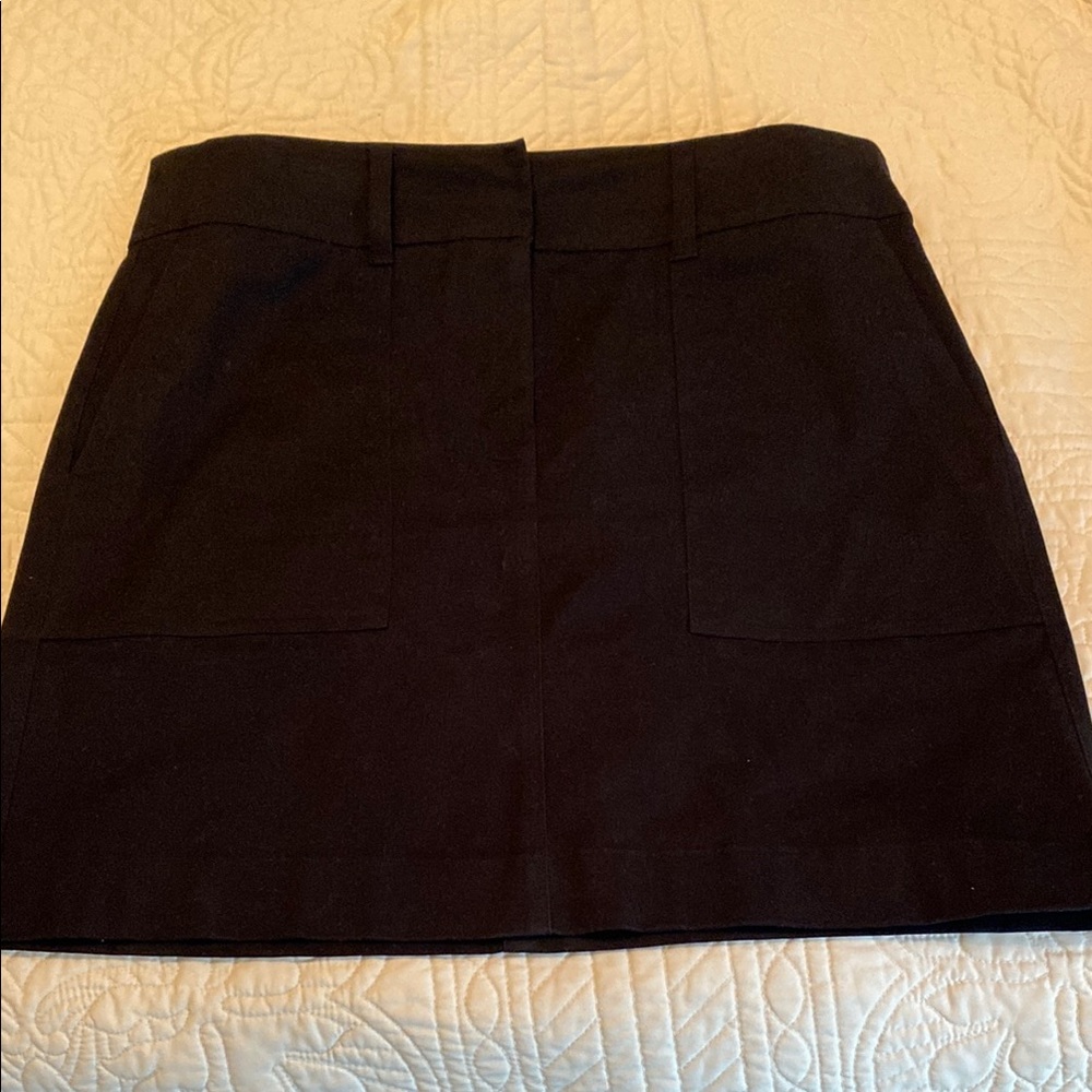 LOFT Black Mini Skirt for Work